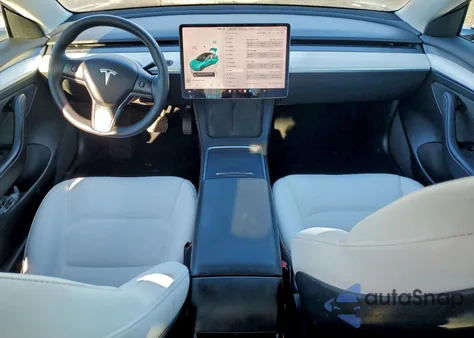 2022 Tesla Model 3 from USA, damaged, VIN 5YJ3E1EB6NF252083